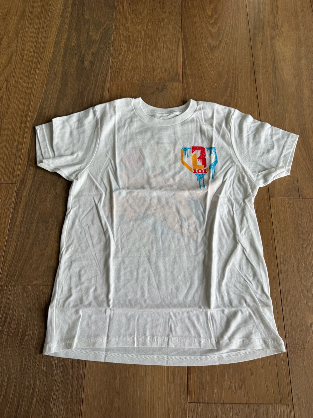 Baseball Lifestyle 101 - Ice Cream Tee - USA - Size YL - NEW WITH TAGS